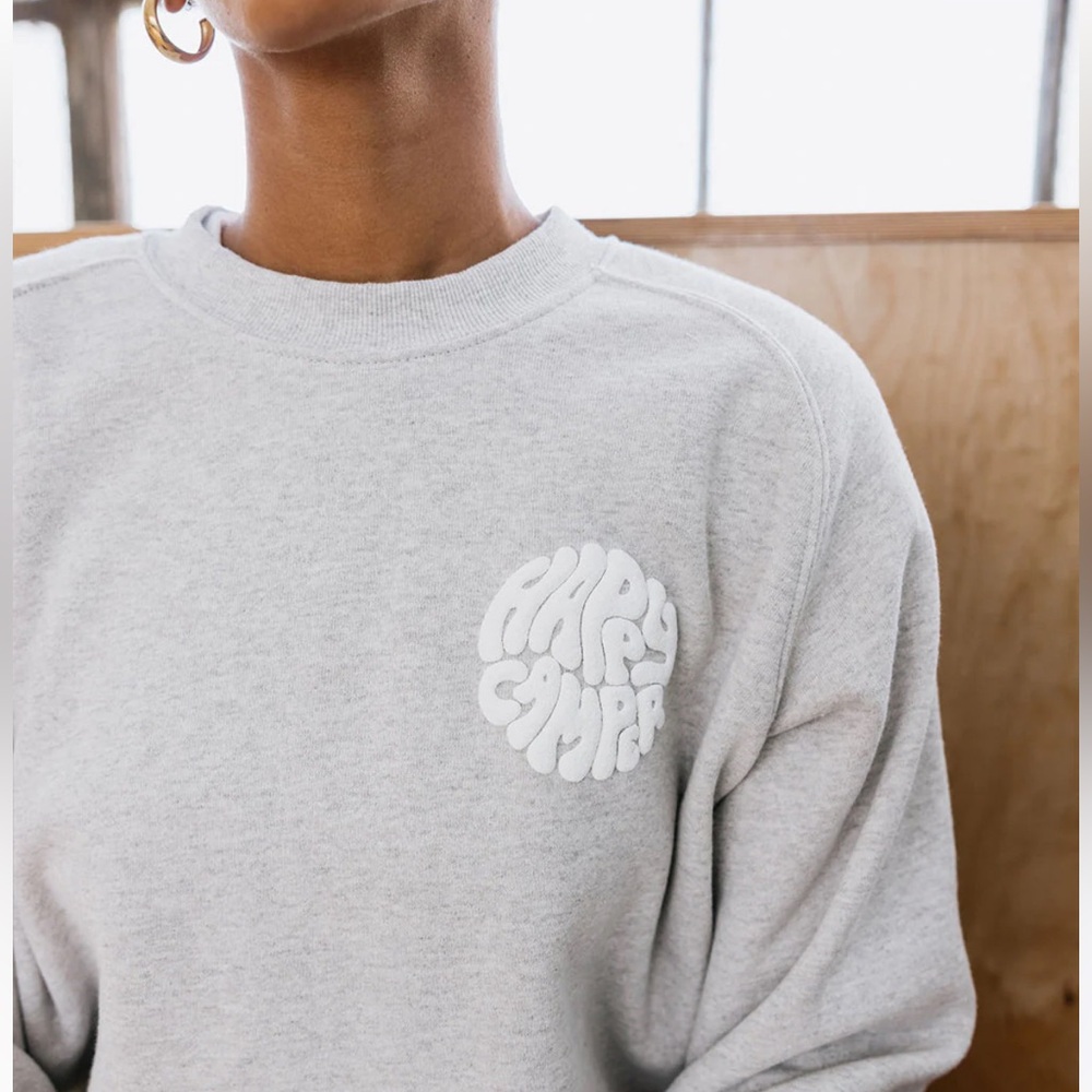 Camp Brand Goods Happy Camper Crew | Size L